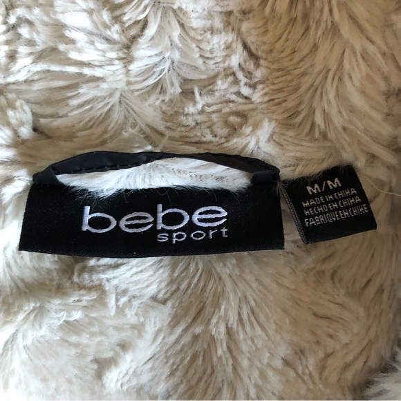 Bebe Sport - Hooded Anorak Parka Puffer Jacket w/Removable Faux Fur Trim - Picture 7 of 16